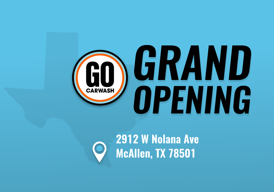 GOCarWash New Location in McAllen, TX